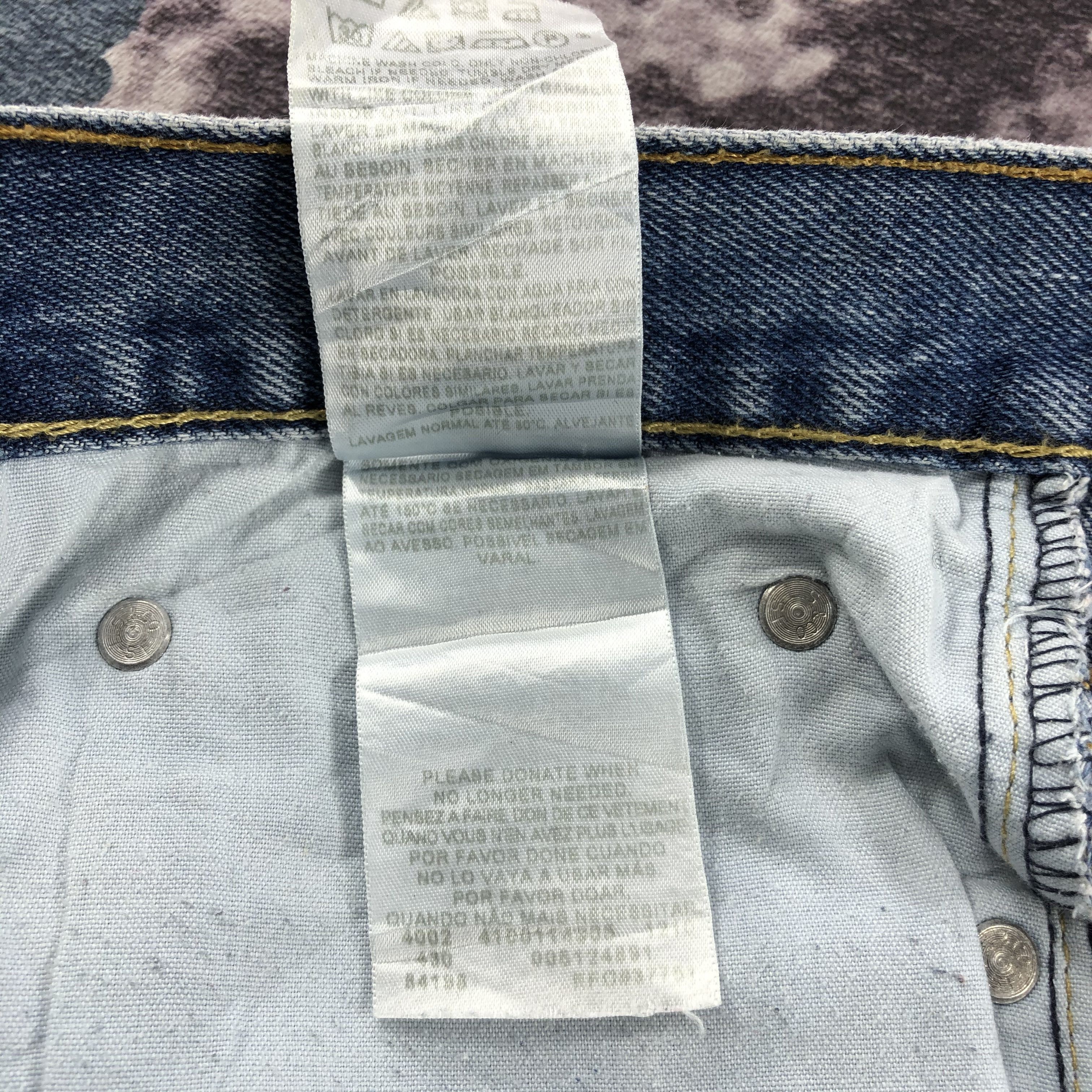 Levi's × Vintage Vintage Blue Wash Levis 512 Jeans-JM2484 Size US 34 / EU 50 - 15 Thumbnail