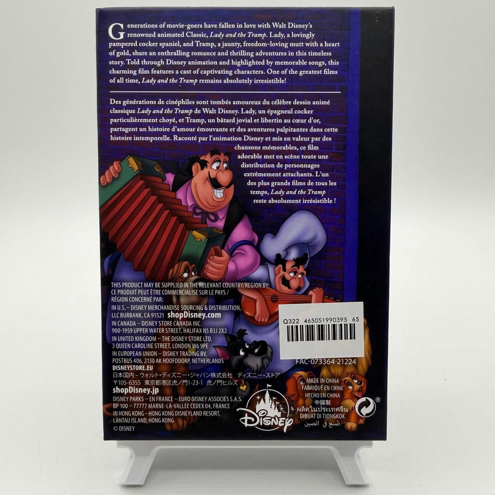 Disney Disney Pin - Lady and the Tramp - VHS Two Pin Set Size ONE SIZE - 3 Thumbnail