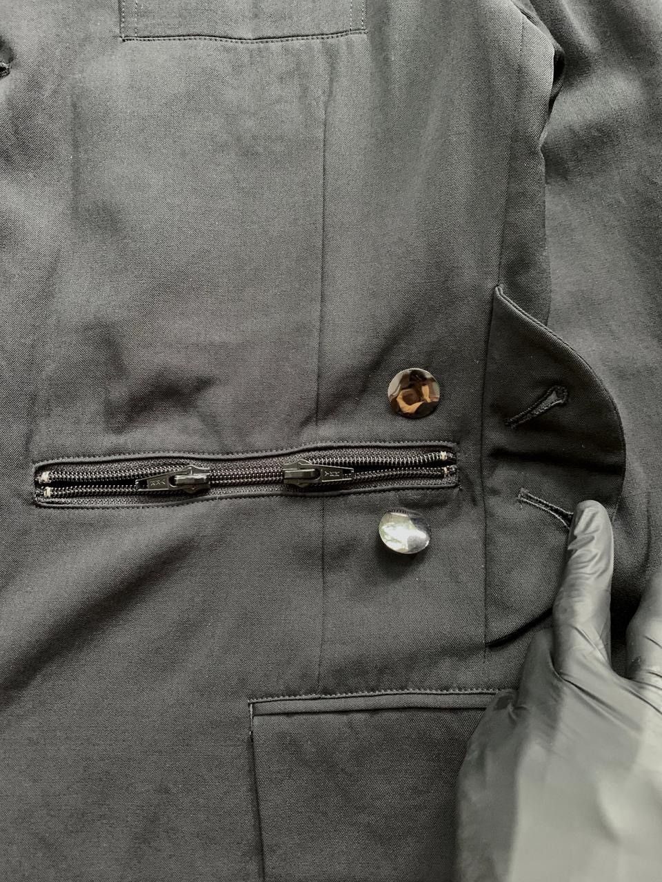 Yohji Yamamoto FREE TAX! Bondage Zipper Blazer Jacket Size 48R - 8 Thumbnail