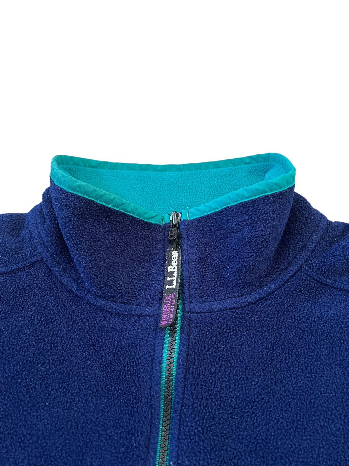 L.L. Bean × Polartec × Vintage Vintage 90s LL Bean Windbloc Series Polartec Fleece Jacket Size US XL / EU 56 / 4 - 7 Thumbnail