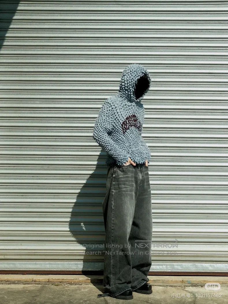 Balenciaga Balenciaga Trendy Heavy Distressed Low-Rise Washed Grey Wi Size 25" / US 0 / IT 36 - 9 Thumbnail