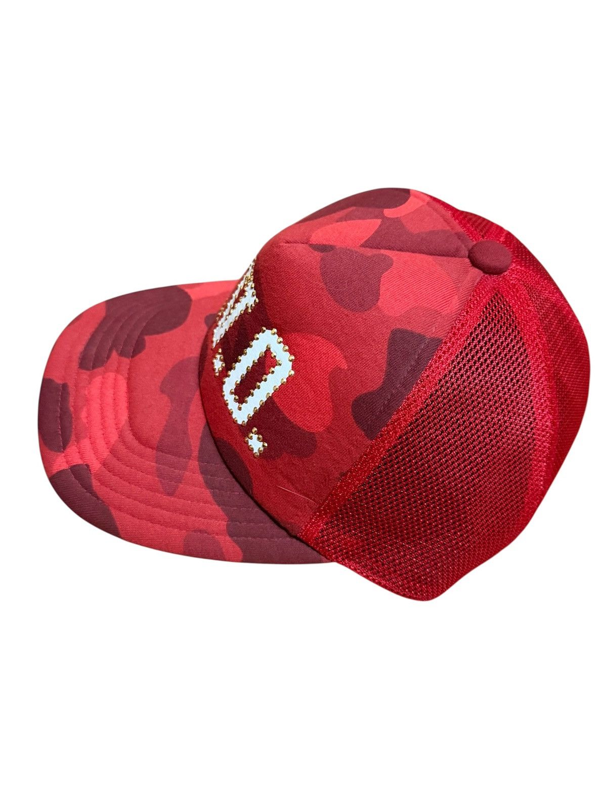 Bape × October's Very Own 🔥BAPE x OVO Color Camo Mesh Cap/Bape Baseball Cap/OVO Hat Size ONE SIZE - 4 Thumbnail