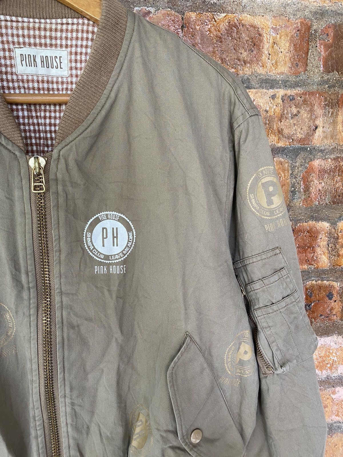 Pink House 90s Pink House Padded Ma-1 Bomber Jacket Size US M / EU 48-50 / 2 - 6 Thumbnail