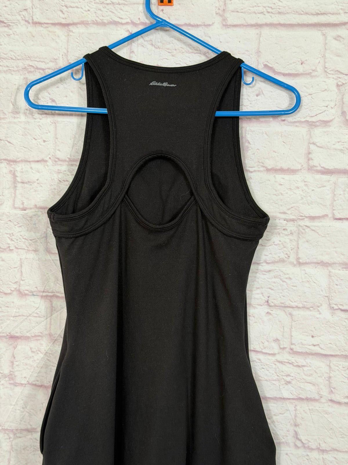 Eddie Bauer Eddie Bauer Small Black Athletic Sleeveless Dress Size S / US 4 / IT 40 - 7 Thumbnail
