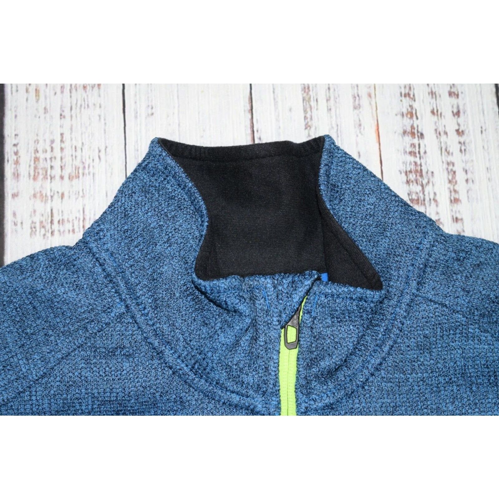 Spyder SPYDER Mens Outbound 1/4 Zip Pullover Sweater XL Fleece Lined Soft Knit Blue Logo Casual Travel Hiking Skiing Walking Mens Size US XL / EU 56 / 4 - 4 Thumbnail