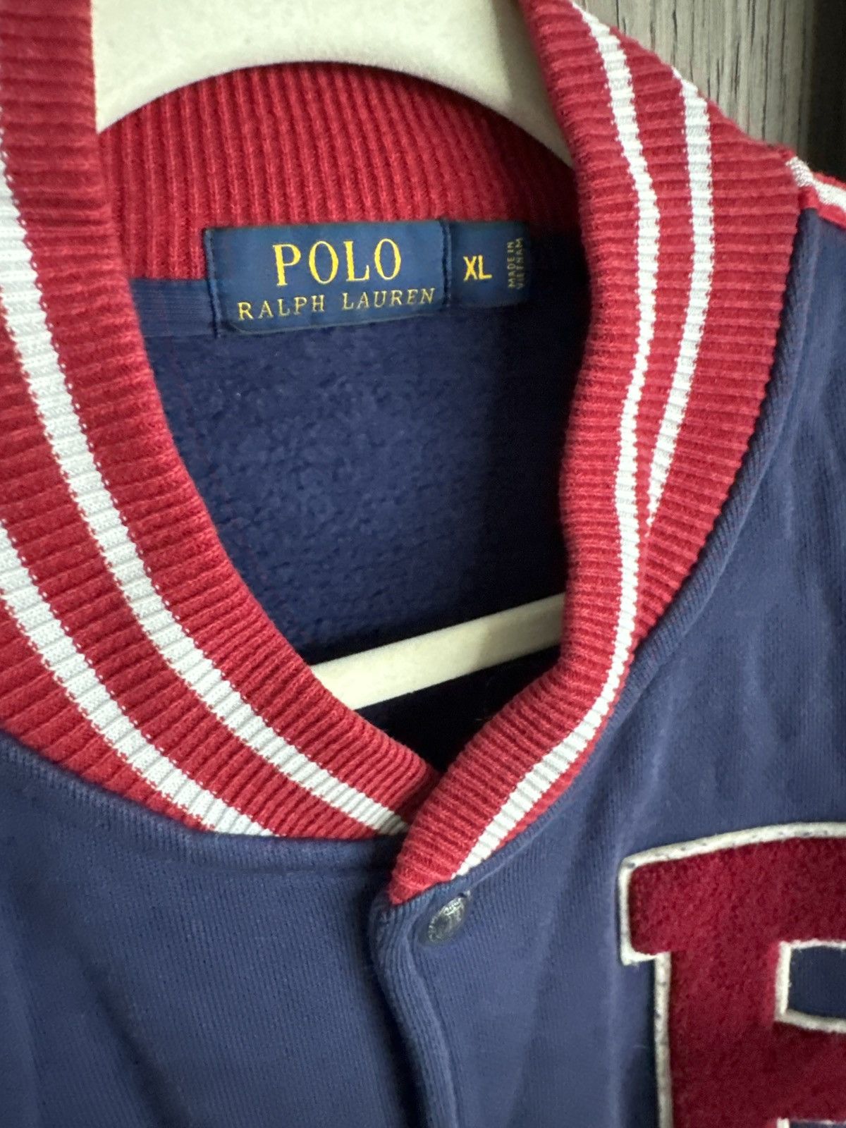 Polo Ralph Lauren Polo Ralph Lauren New York Football Varsity Jacket Size US XL / EU 56 / 4 - 3 Thumbnail