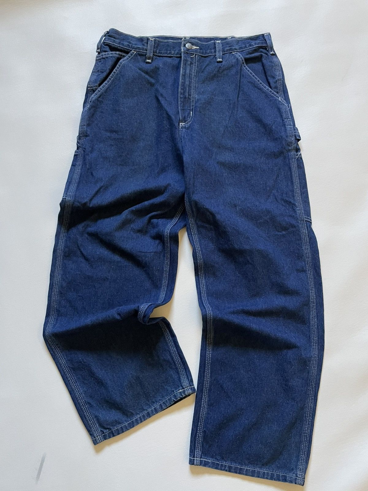 Carhartt × Vintage Carhartt denim carpenters pants Size US 34 / EU 50 - 4 Thumbnail