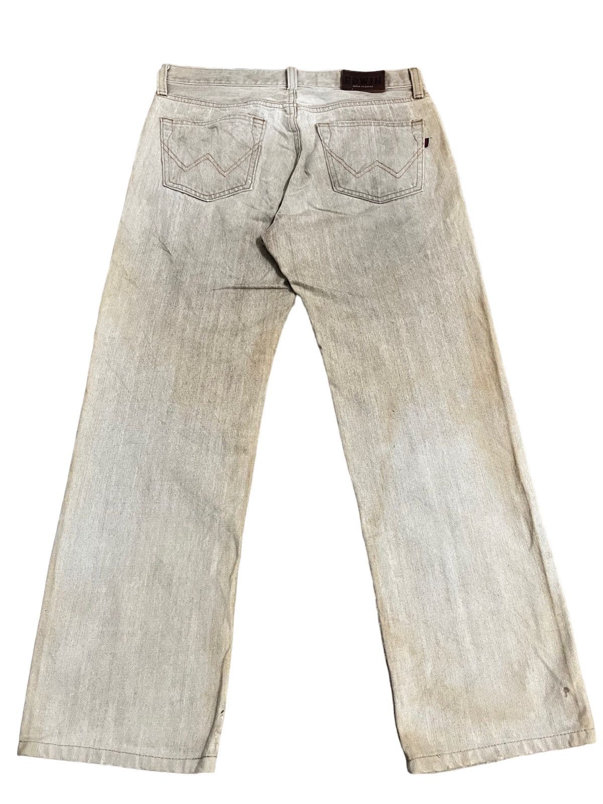 Edwin Vintage White Edwin Distressed Style jeans Size US 31 - 7 Thumbnail