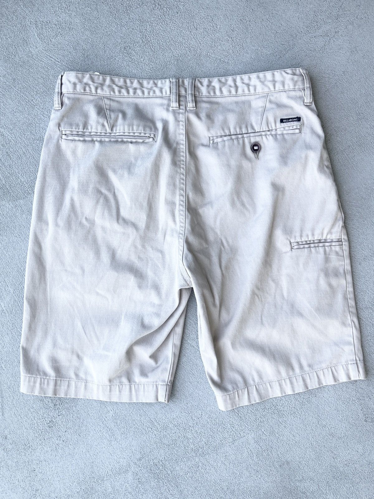 Billabong × Vintage STEAL! 2000s Billabong Khaki Shorts Size US 32 / EU 48 - 4 Thumbnail