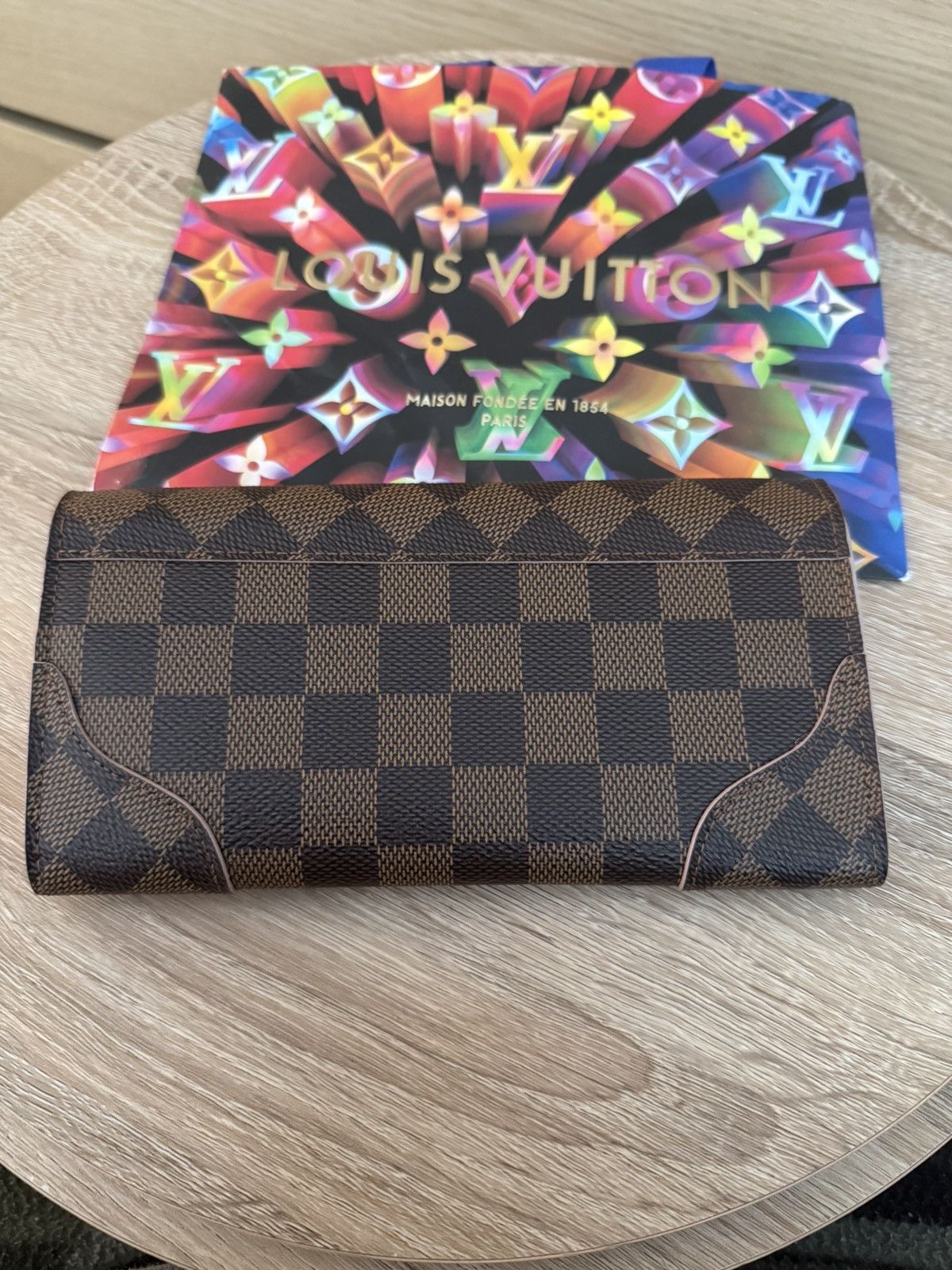 Louis Vuitton Louis Vuitton Damier Ebene CAISSA WALLET Size ONE SIZE - 2 Thumbnail
