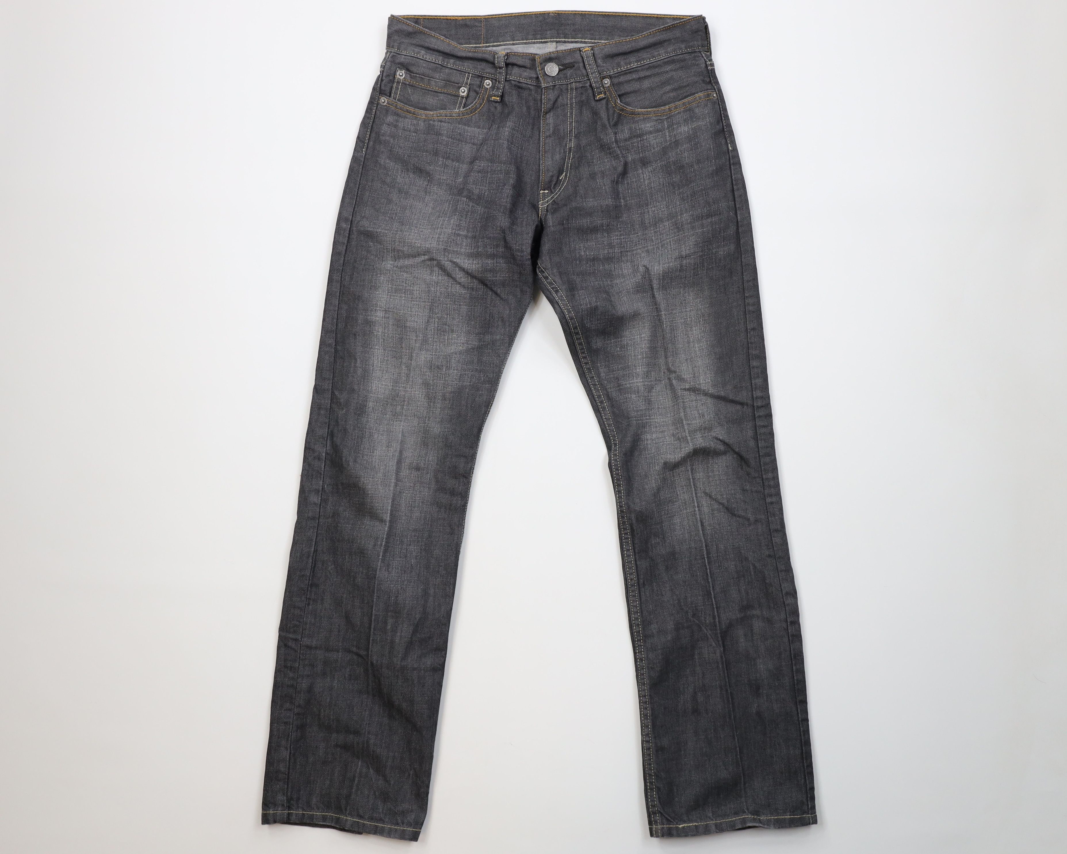 Levi's Vintage Y2K Levis 514 Straight Leg Denim Jeans Gray Cotton Size US 32 / EU 48 - 1 Thumbnail