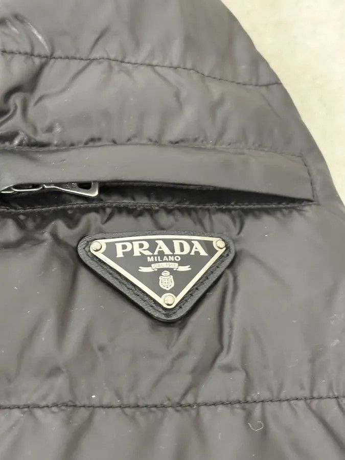Prada FW2010 Prada Black Nylon Quilted Puffer Jacket Size US M / EU 48-50 / 2 - 12 Thumbnail