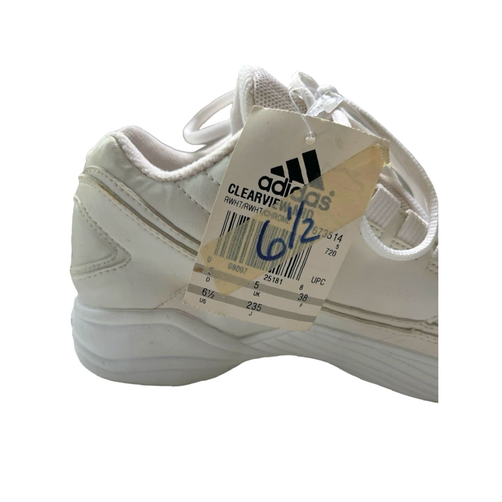 Adidas VINTAGE adidas Mid Sneaker Womens 6.5 White NIB 00s Clearview Mid Sneaker Size US 7 / IT 37 - 2 Thumbnail