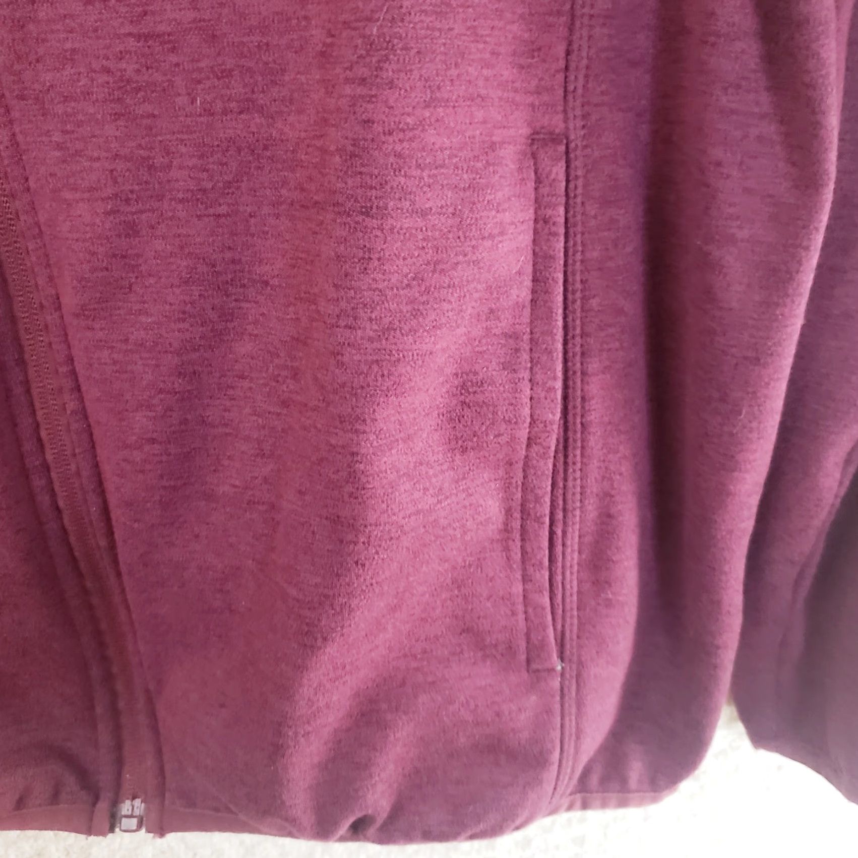 Avalanche Avalanche Jacket Full Zip Stand-Up Collar Pockets Maroon M Mens Regular Fit Size US M / EU 48-50 / 2 - 6 Thumbnail