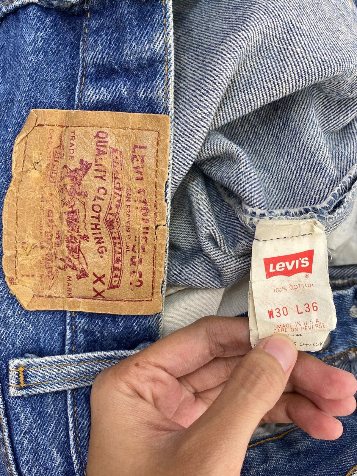 Levi's Vintage Levi’s Faded Blue Wash Style Loose Jeans Size US 28 / EU 44 - 10 Thumbnail