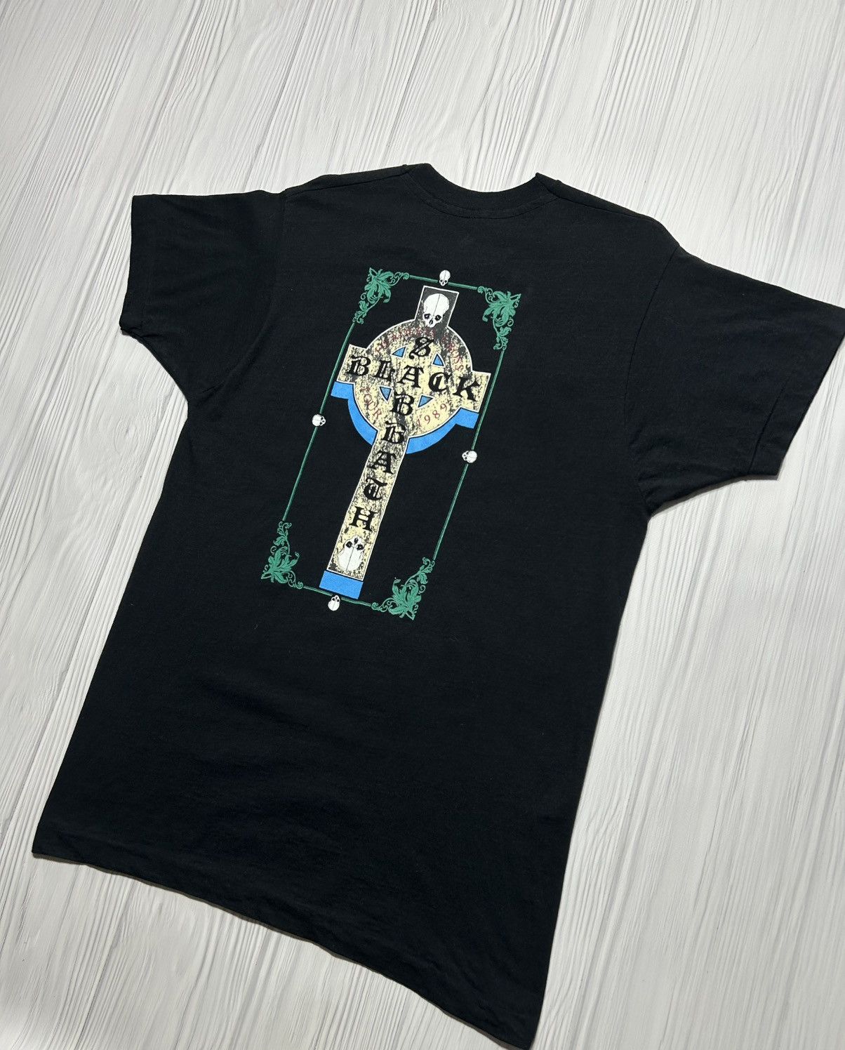 Band Tees Black Sabbath Ozzy Osbourne Headless Cross Tour 1989 T-Shirt Size US XL / EU 56 / 4 - 11 Thumbnail