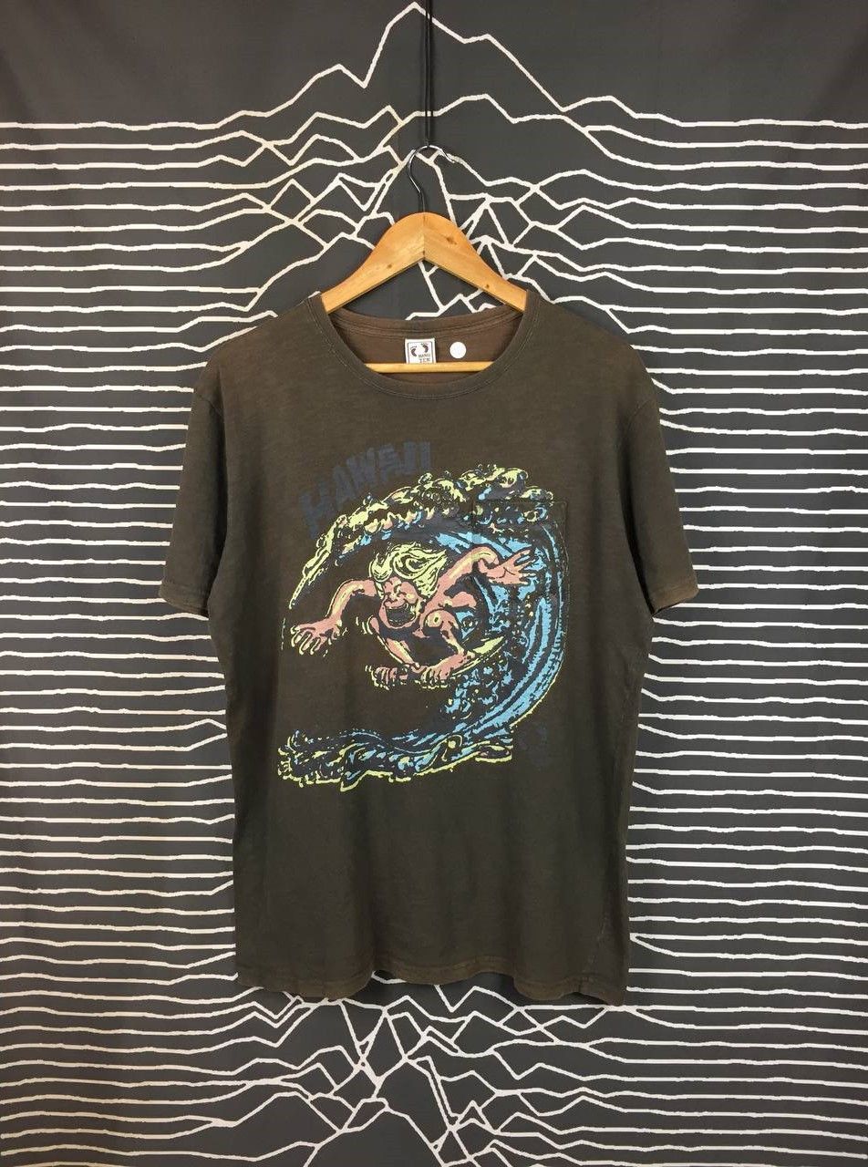 Hang Ten Vtg Hang Ten Hawaii Classic Surf Art Graphic Pocket Tee Size US L / EU 52-54 / 3 - 2 Thumbnail