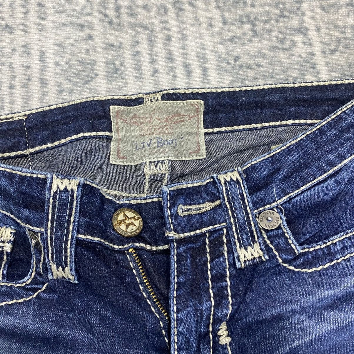 Japanese Brand Flared🔥 Big Star Bootcut Jeans Punk Size US 30 / EU 46 - 8 Thumbnail