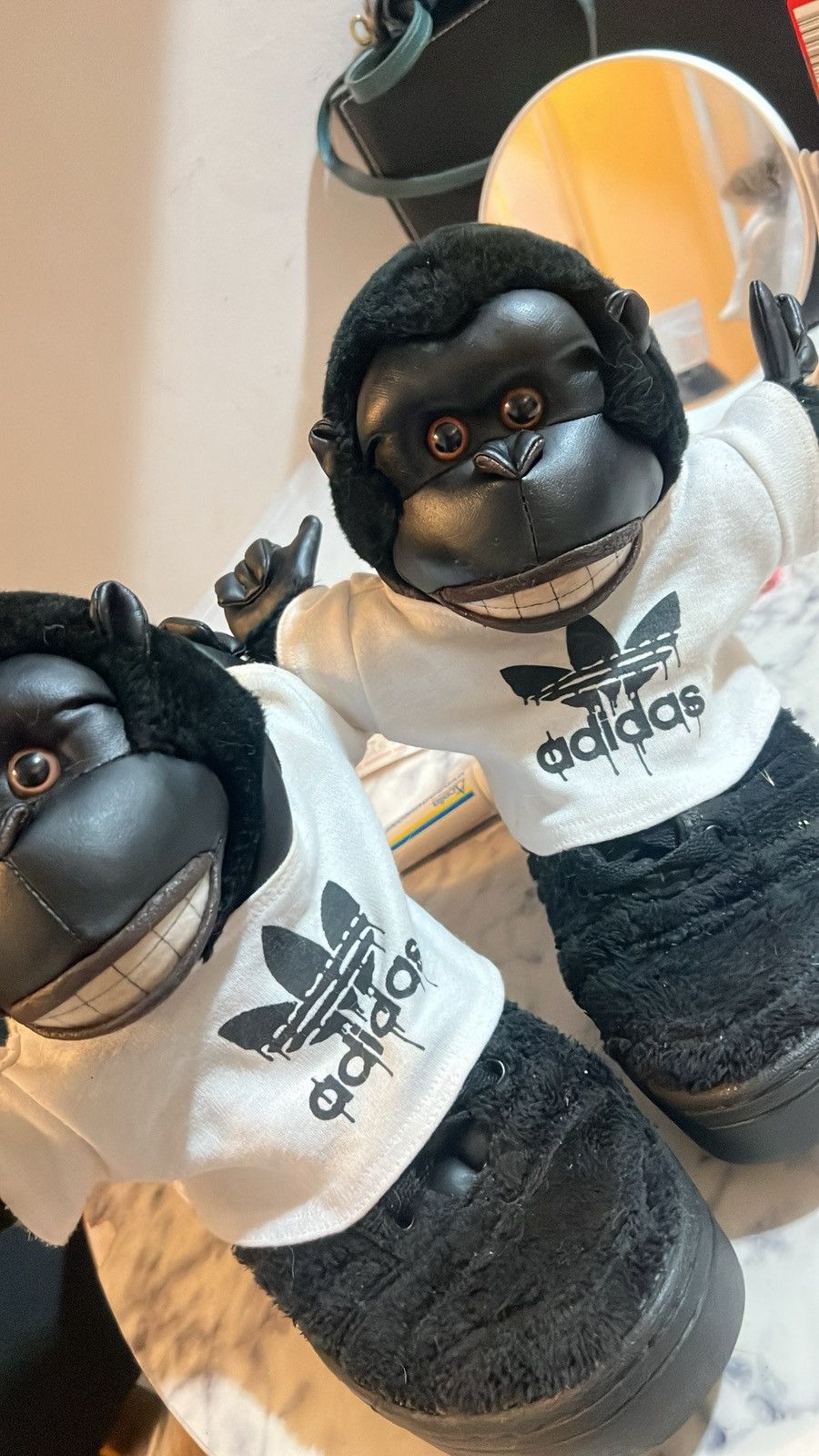Adidas Jeremy Scott Gorilla | Grailed
