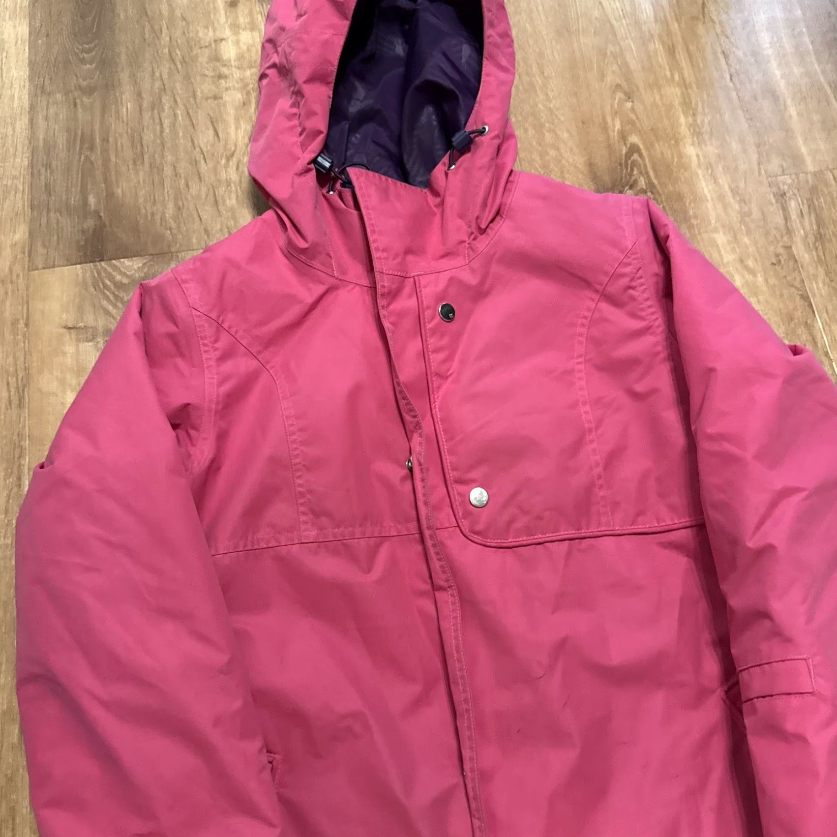 Burton BURTON Mutiny Womens DryRide Insulated Hoodie Ski Jacket Coat Medium Pink - STAIN, Regular, Polyester, Jacket Size M / US 6-8 / IT 42-44 - 4 Thumbnail
