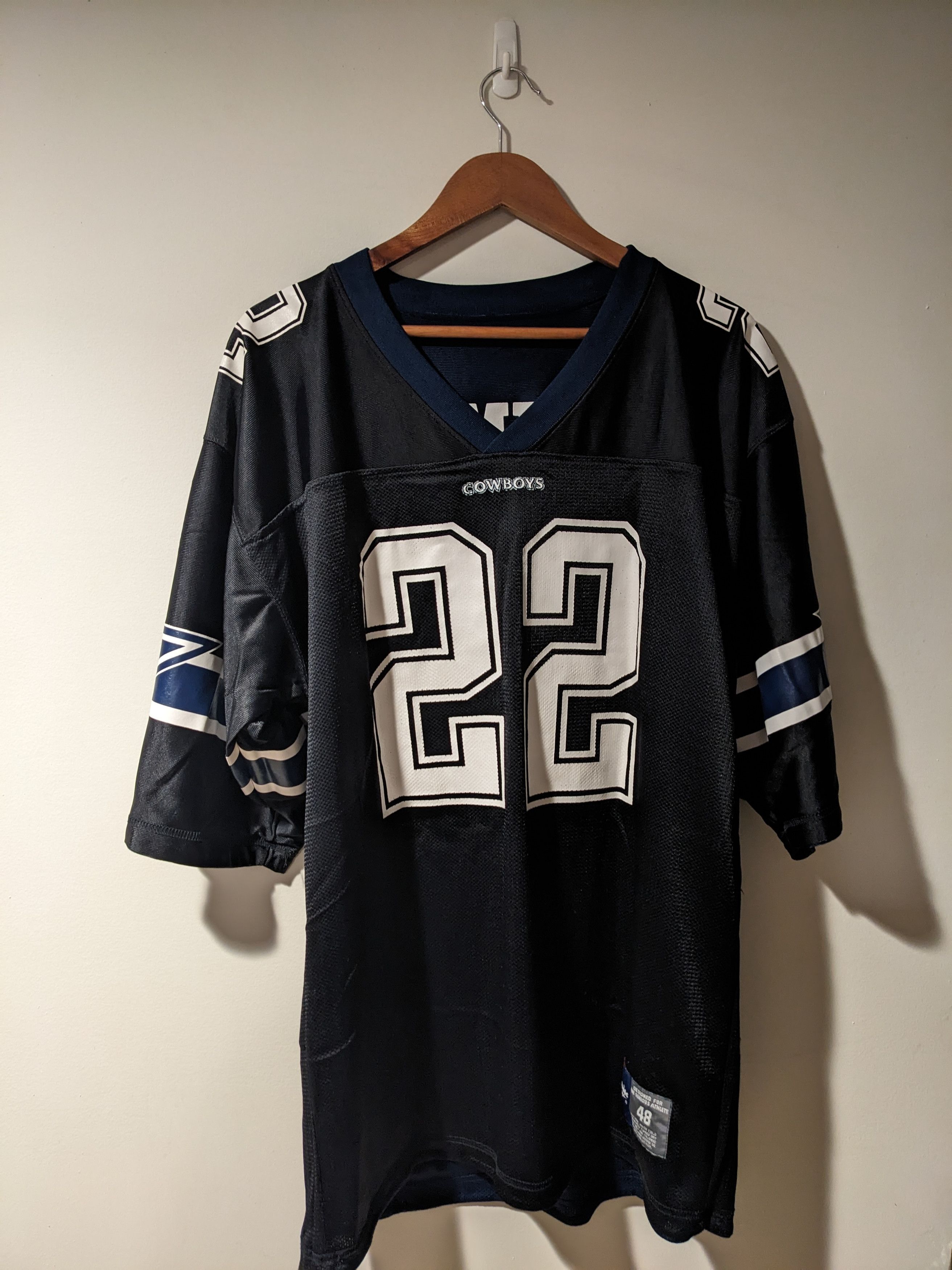 NFL × Vintage Vintage 90s E. Smith Dallas Cowboy Reversible Size 48 Jersey Size US XL / EU 56 / 4 - 9 Thumbnail