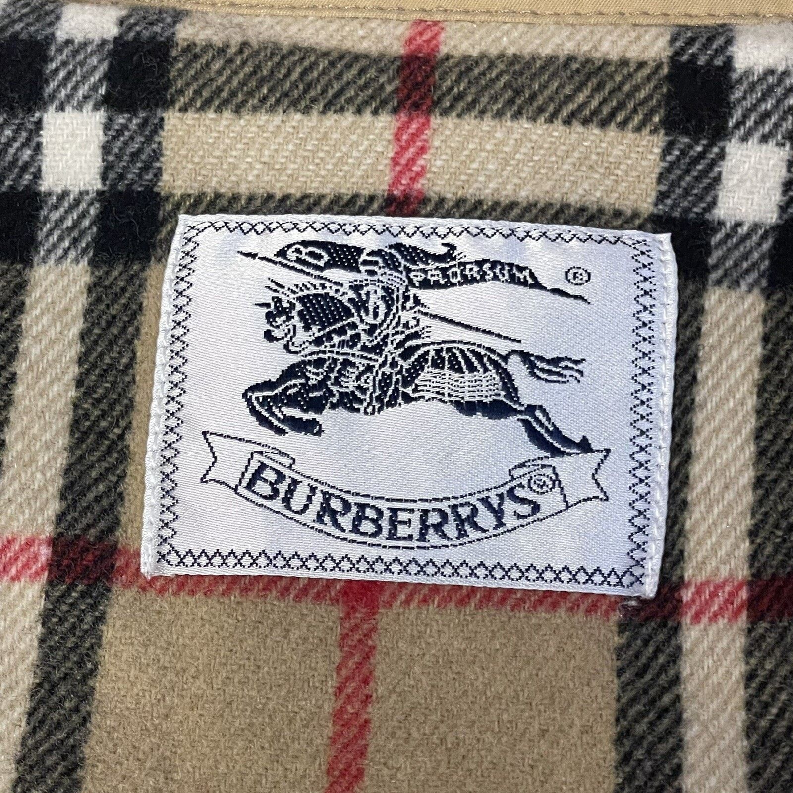 Burberry VINTAGE Burberry women jacket winter Nova Check OVERCOAT Size L / US 10 / IT 46 - 16 Thumbnail