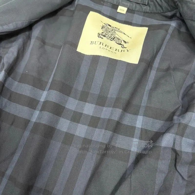 Burberry Burberry Men's Black Polyester Jacket. Size US L / EU 52-54 / 3 - 3 Thumbnail