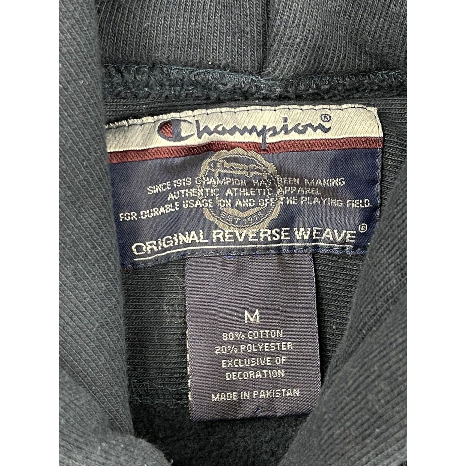 Champion VINTAGE Champion Reverse Weave Hoodie Pullover Ocean City NJ Blue M USA Mens Size US M / EU 48-50 / 2 - 3 Thumbnail