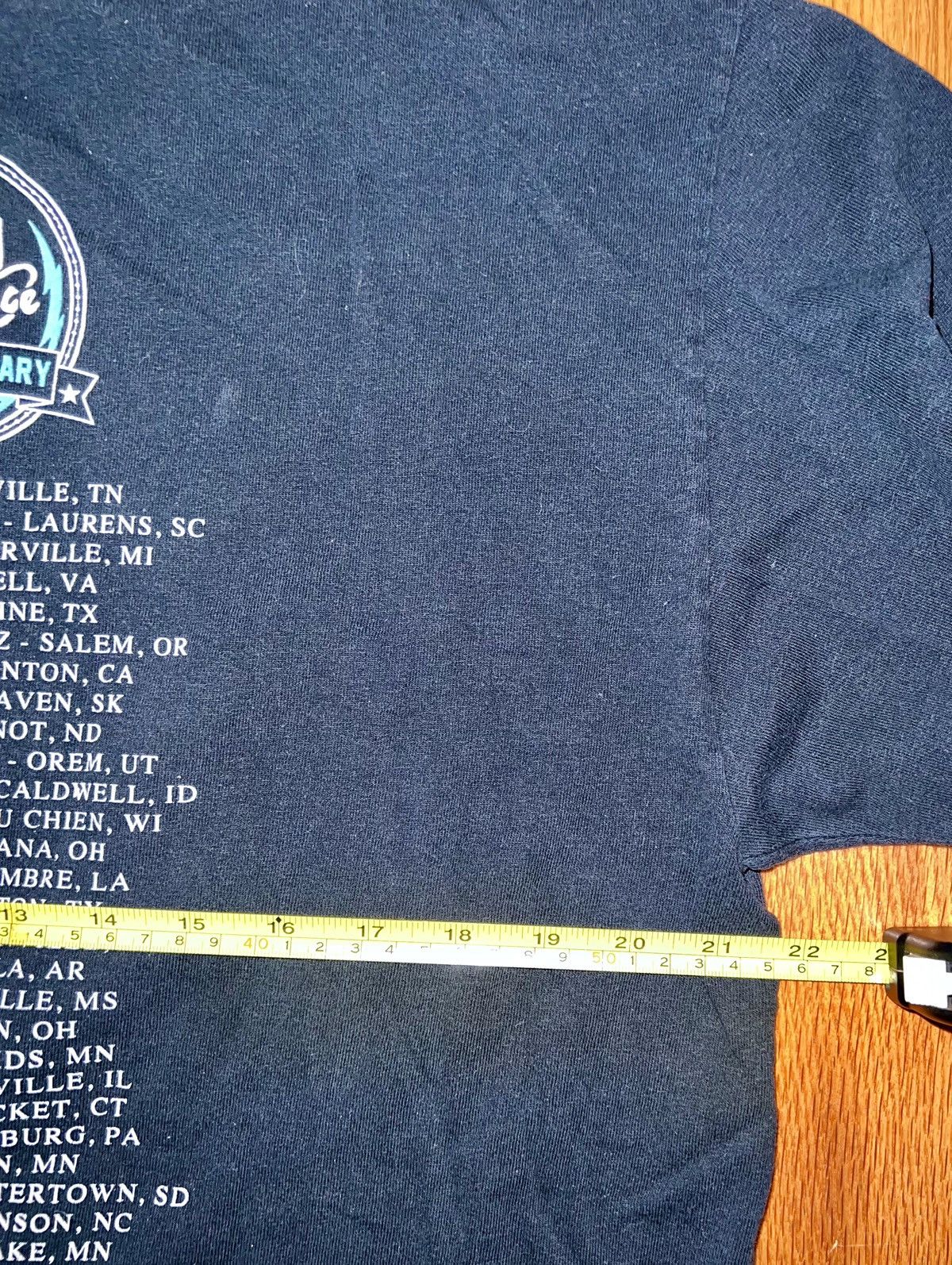 Vintage Tracy Lawrence 20th anniversary tour large Size US L / EU 52-54 / 3 - 7 Thumbnail