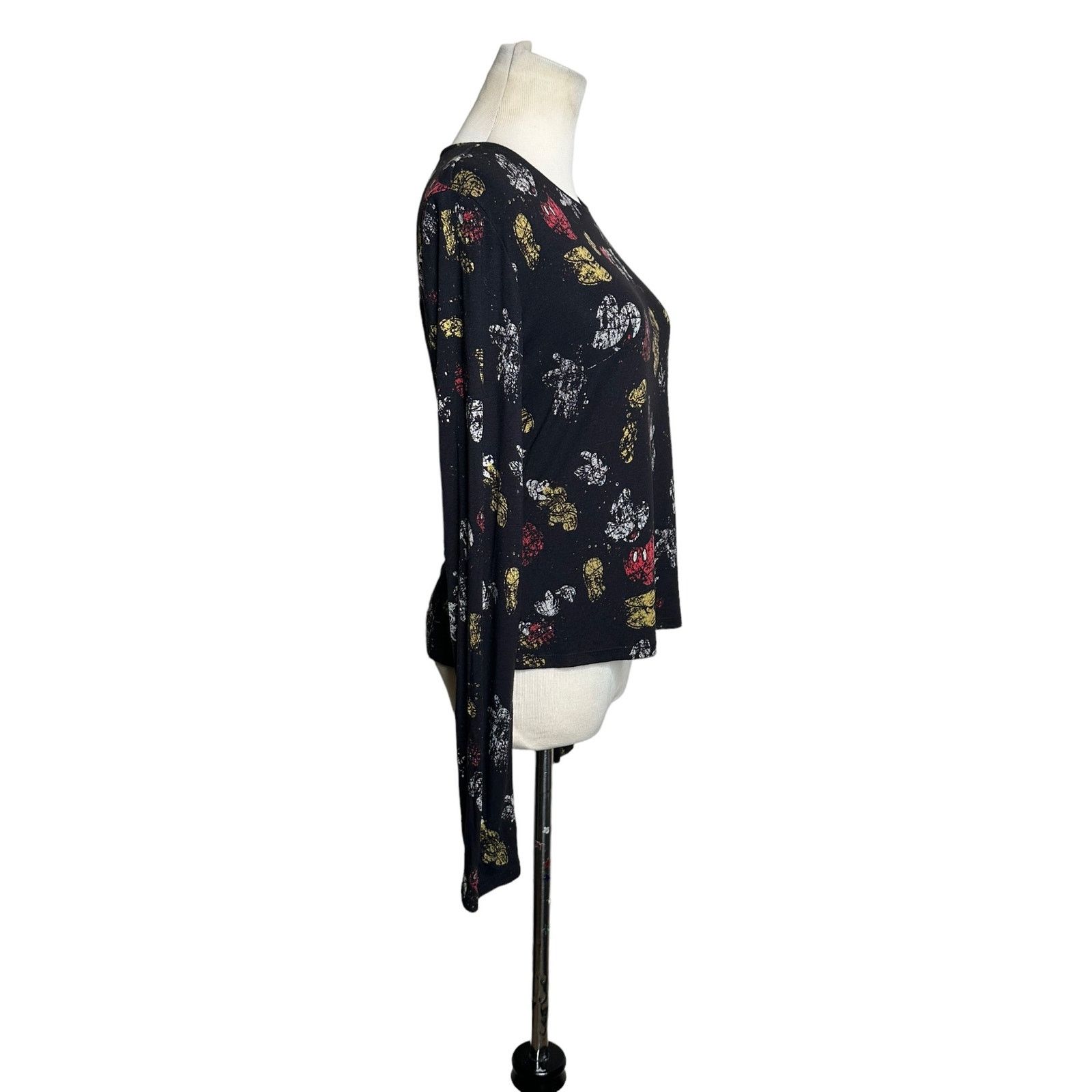 Desigual Desigual Slim Black Little Mickey Mouse print T-shirt sz XL Size XL / US 12-14 / IT 48-50 - 13 Thumbnail