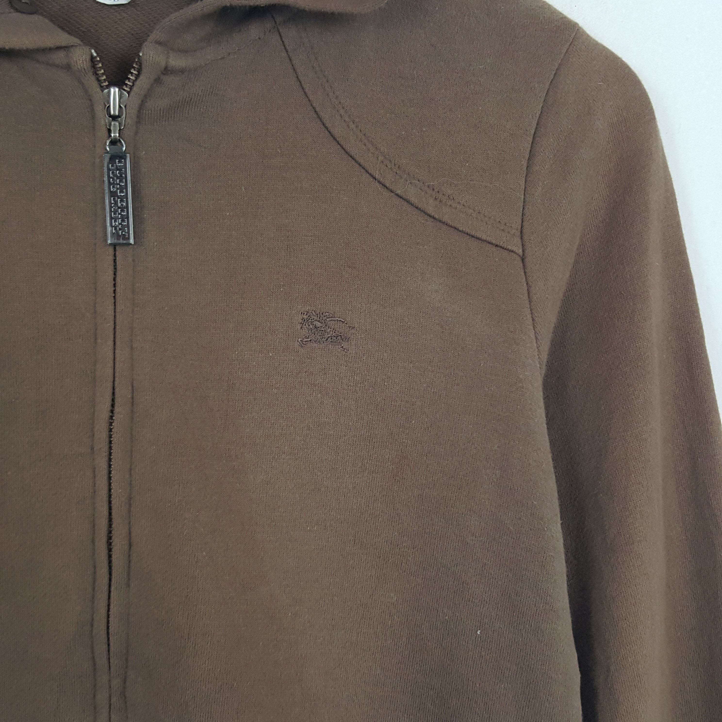 Burberry × Vintage Vintage Burberry Blue Label Custom Spell Out Jacket Hoodies Size XS / US 0-2 / IT 36-38 - 4 Thumbnail