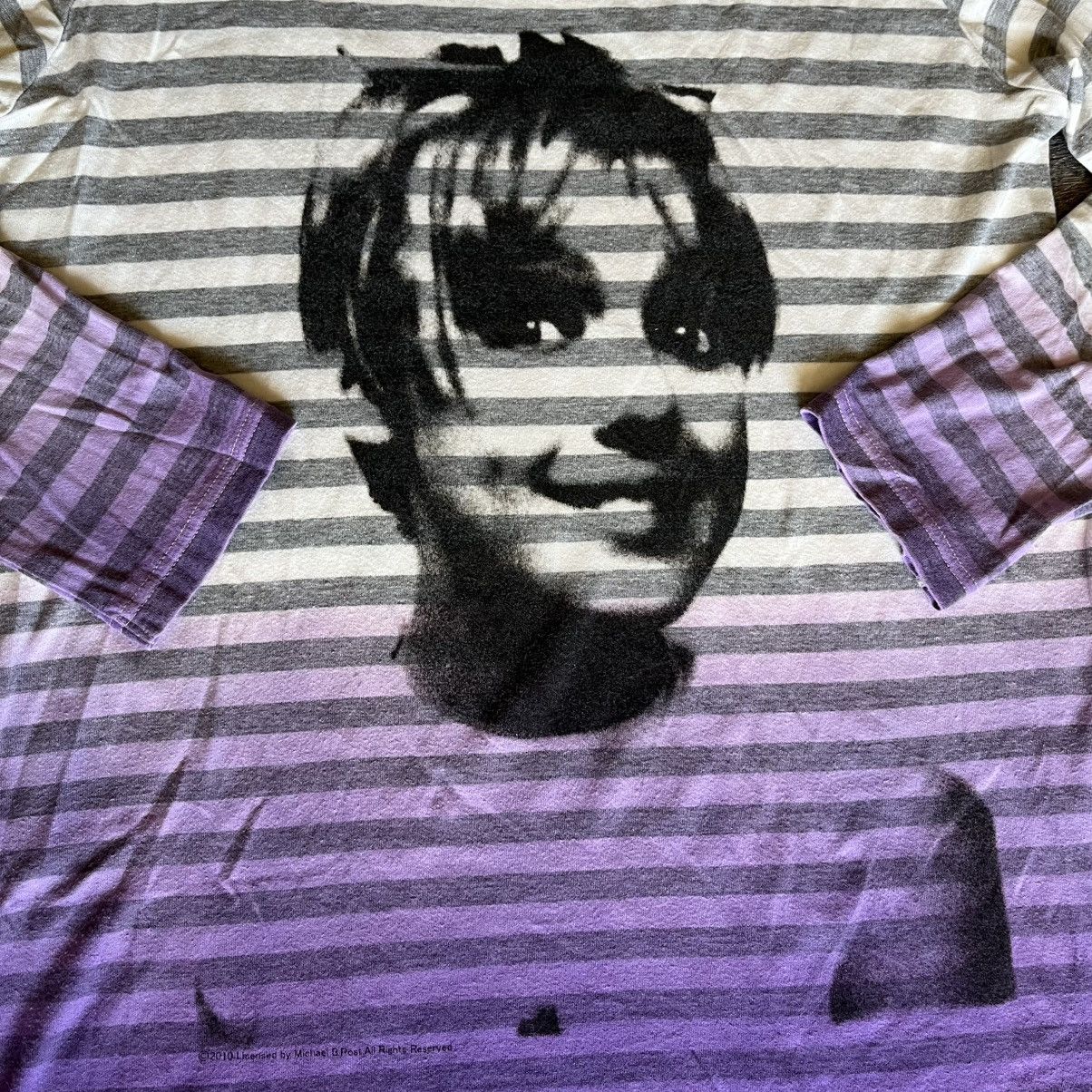Andy Warhol × Hysteric Glamour Andy Warhol Hysteric Glamour Face Stripe Raglan Sleeve Shirt Size L / US 10 / IT 46 - 5 Thumbnail