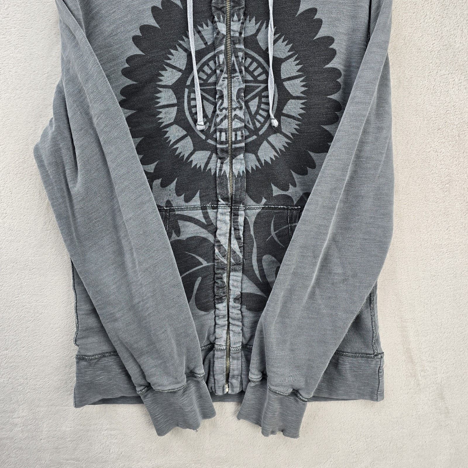 Obey Vtg Obey Full-Zip Hoodie Sweatshirt Medium Flower Skater Y2K Size US M / EU 48-50 / 2 - 4 Thumbnail