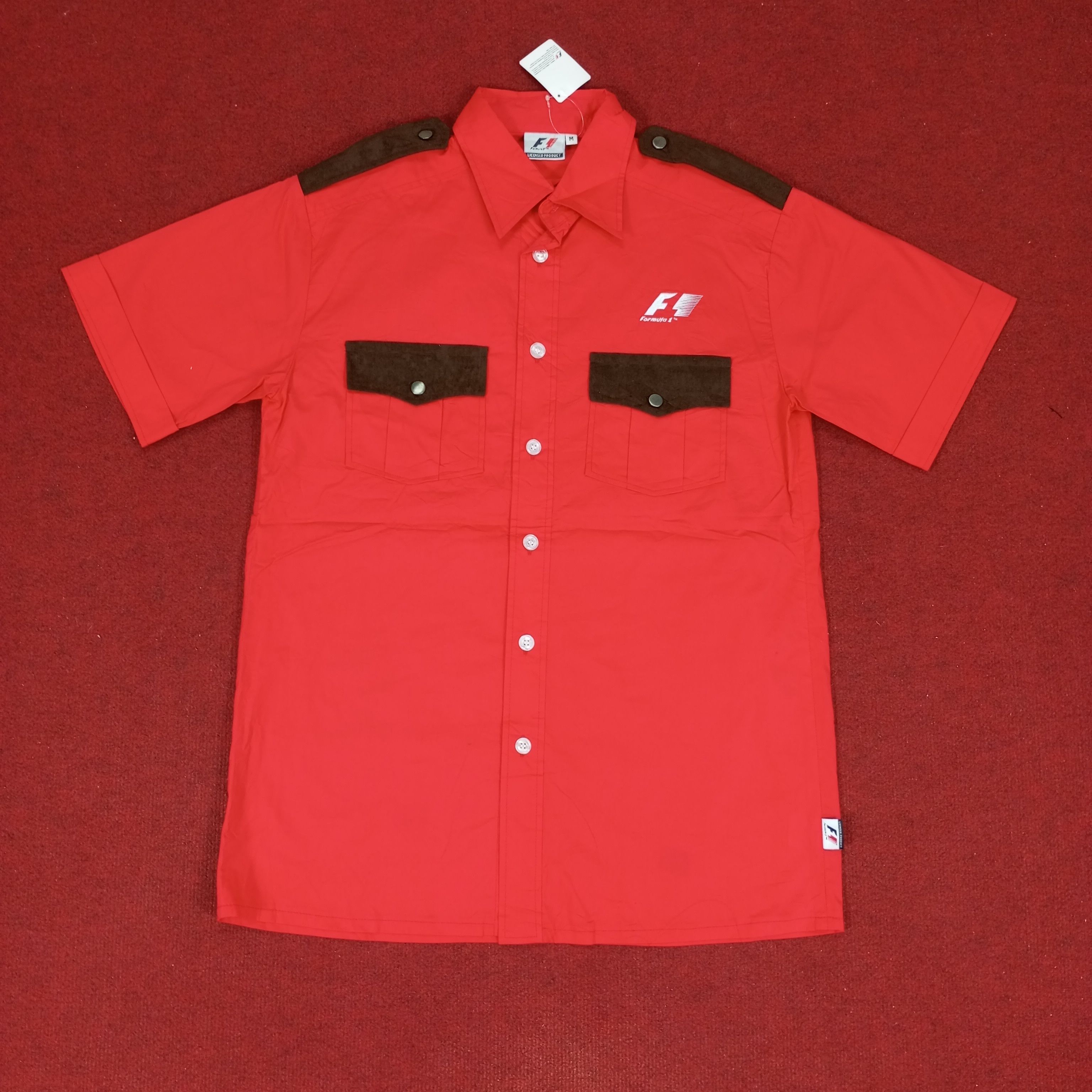Honda × Vintage Honda Formula 1 Racing Workwear Style Shirt Size US M / EU 48-50 / 2 - 3 Thumbnail