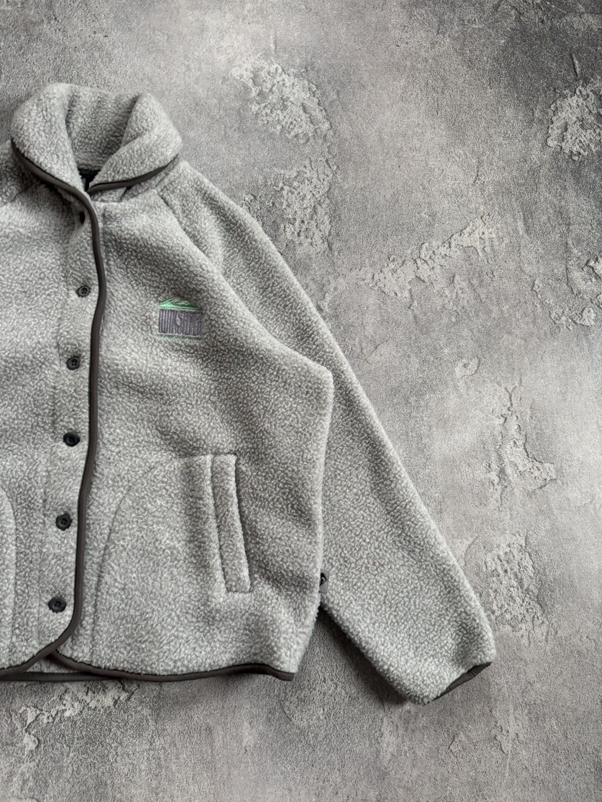 Quiksilver Quiksilver Quicksilver button up fleece jacket cardigan warm Size S / US 4 / IT 40 - 10 Thumbnail