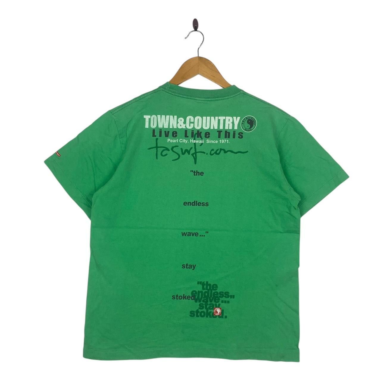 Vintage Vintage TOWN & COUNTRY Live Like This T&C Surf Tee Shirt Size US M / EU 48-50 / 2 - 4 Thumbnail