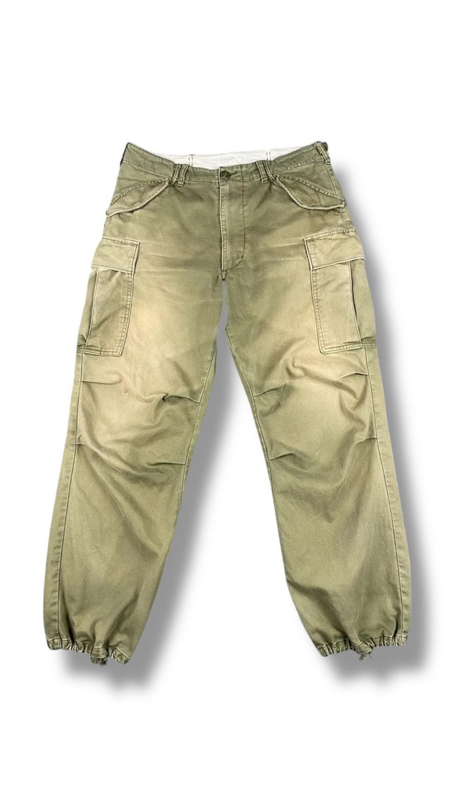 Japanese Brand Backnumber Loose Fit Cargo Pant Size US 33 - 1 Thumbnail