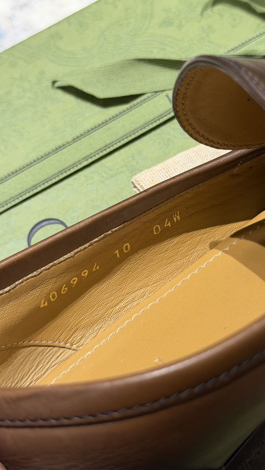 Gucci Authentic Gucci Jordaan Loafer UK10 Size US 10 / EU 43 - 10 Thumbnail