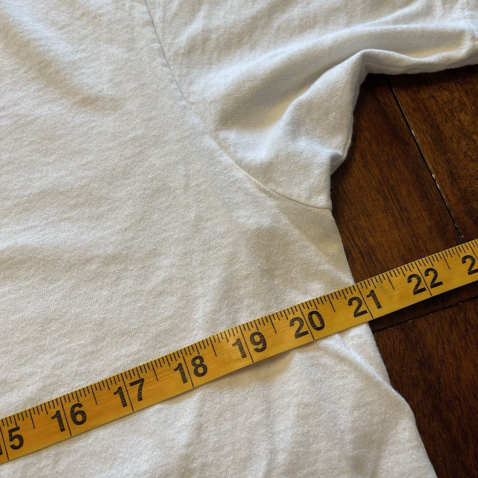 Hanes Team Polo Random 80s Boot T-Shirt XL Single Stitch 90s thin Size US XL / EU 56 / 4 - 5 Thumbnail