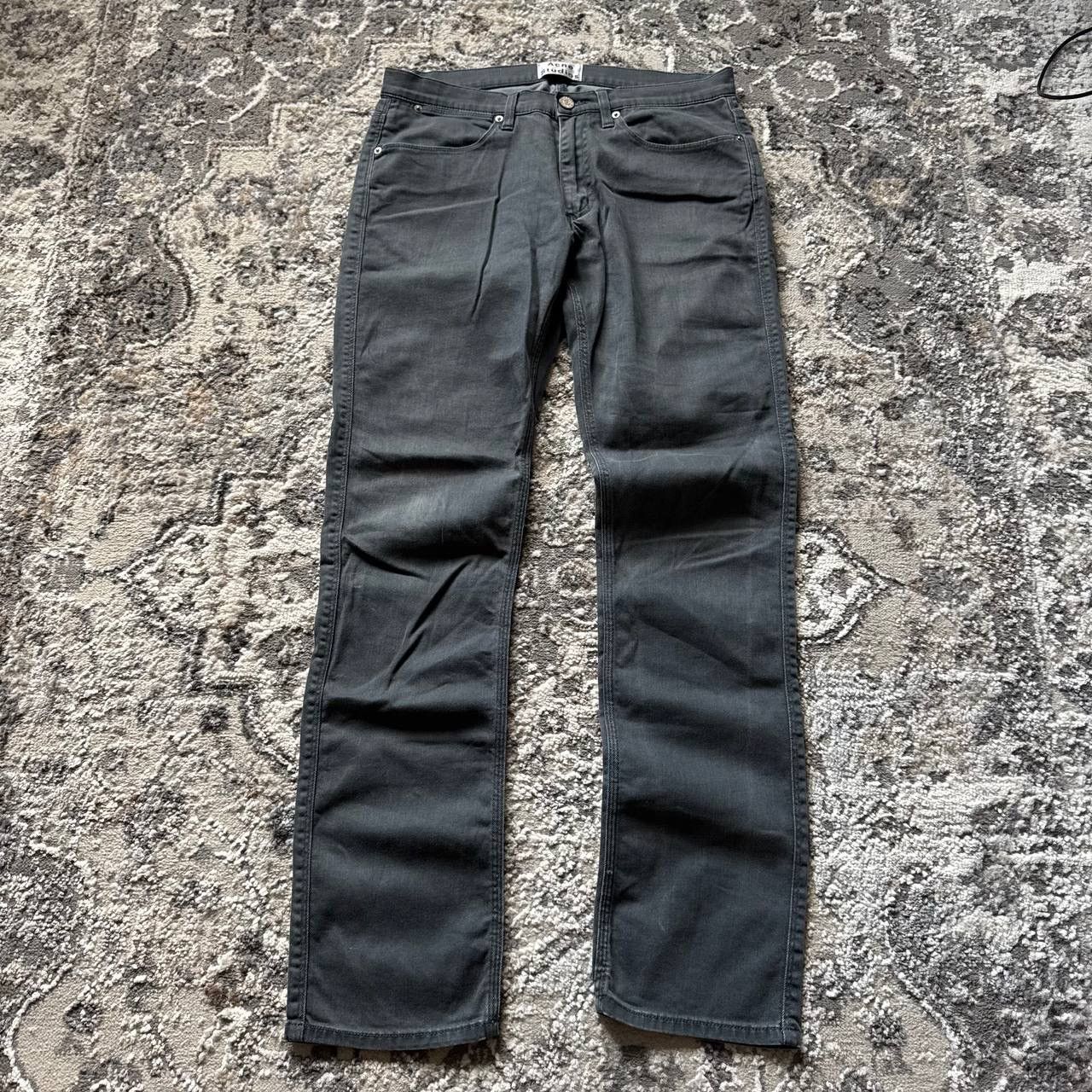 Acne Studios Acne Studios max darko graphite skinny jeans denim pants Size US 32 / EU 48 - 2 Thumbnail