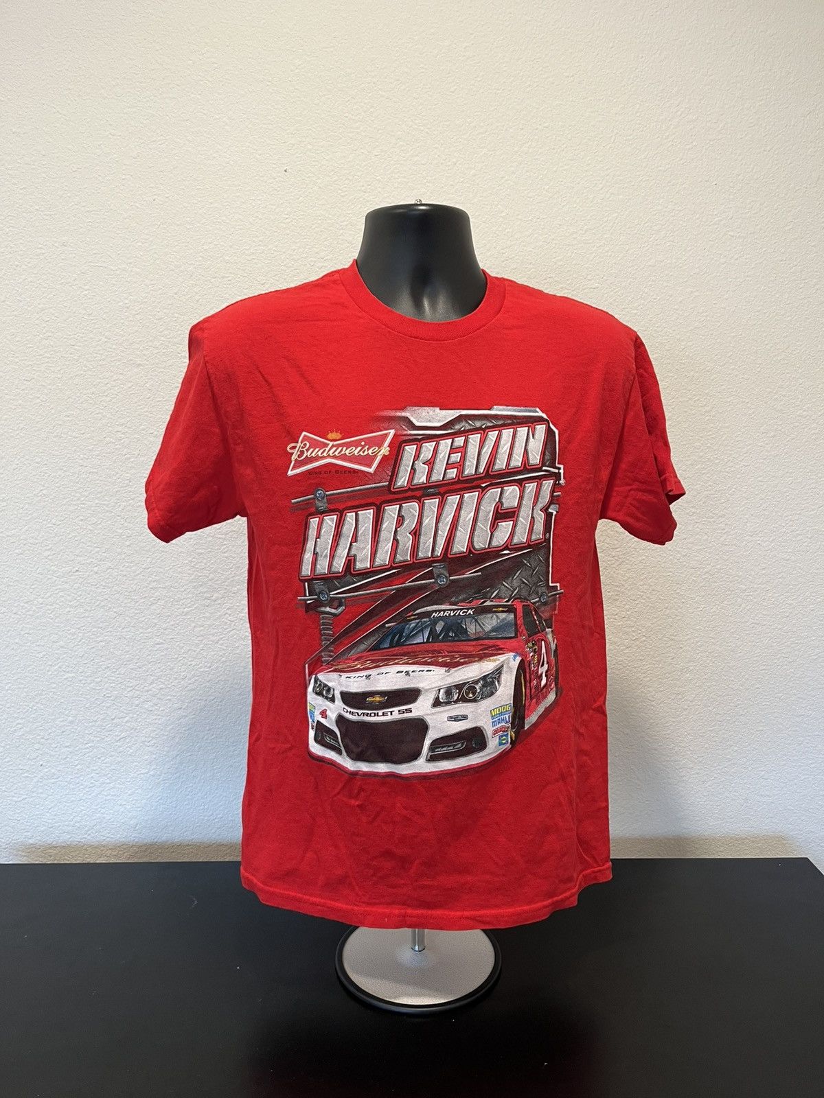 NASCAR NASCAR shirt Kevin harvick budweiser Size US M / EU 48-50 / 2 - 1 Thumbnail