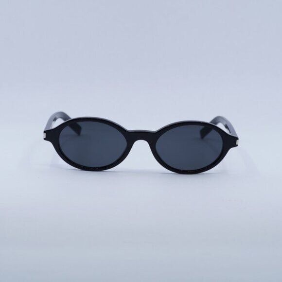 Saint Laurent SL751JEANNE 001 Sunglasses Black Oval Frame