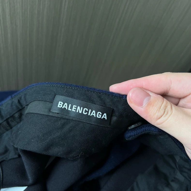 Balenciaga Balenciaga Navy Cashmere Casual Trousers Size US 28 / EU 44 - 5 Thumbnail