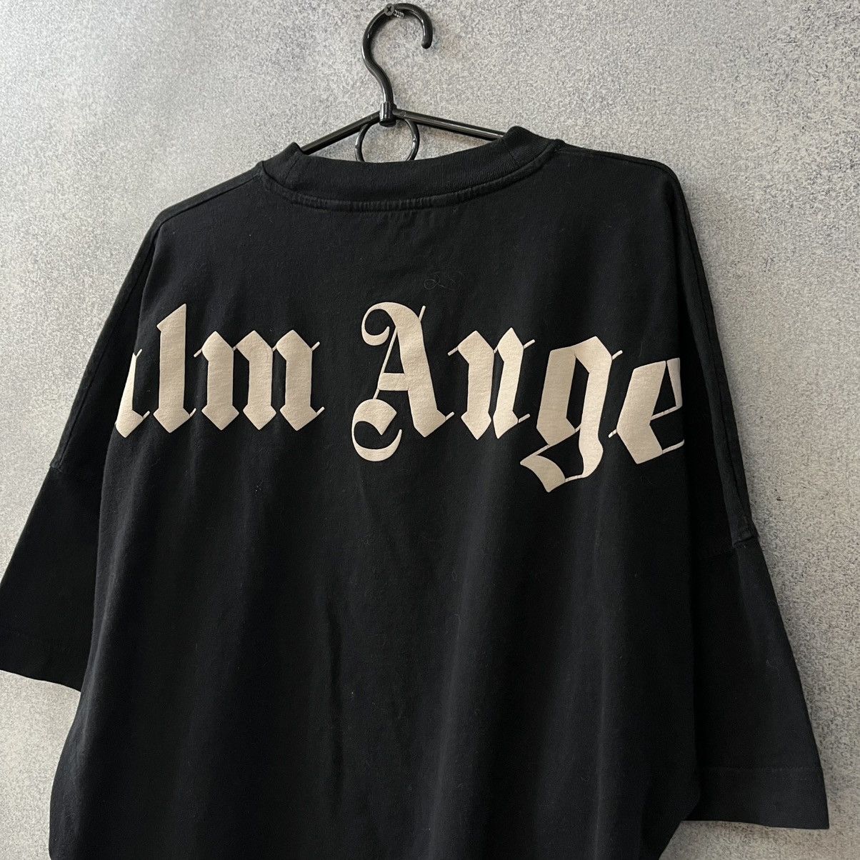 Palm Angels Palm Angels black Big logo oversize t-shirt tee Size US S / EU 44-46 / 1 - 2 Thumbnail