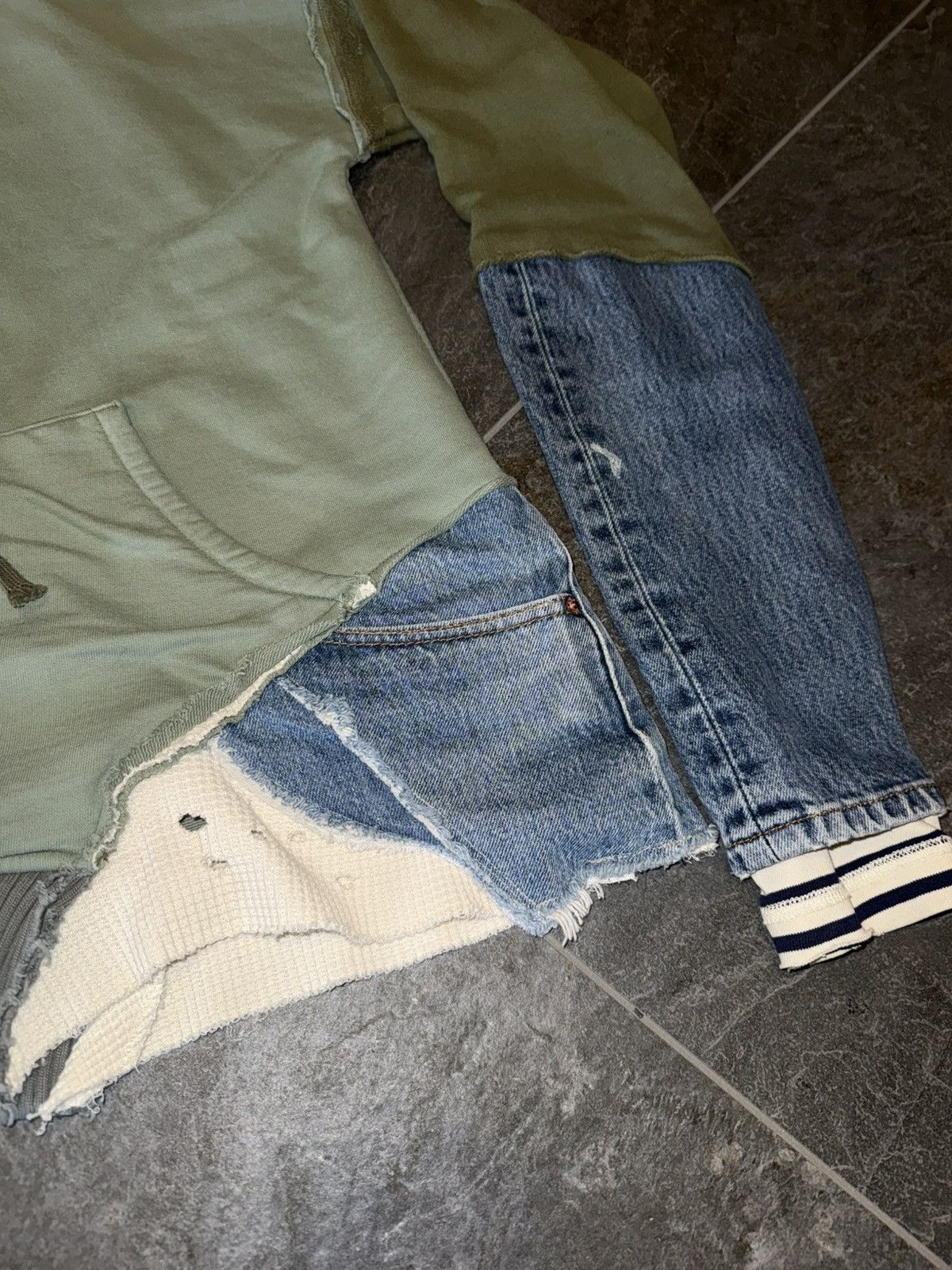 Greg Lauren Greg Lauren Greens Fragment Hoodie – Größe 1 (S) Size US S / EU 44-46 / 1 - 6 Thumbnail