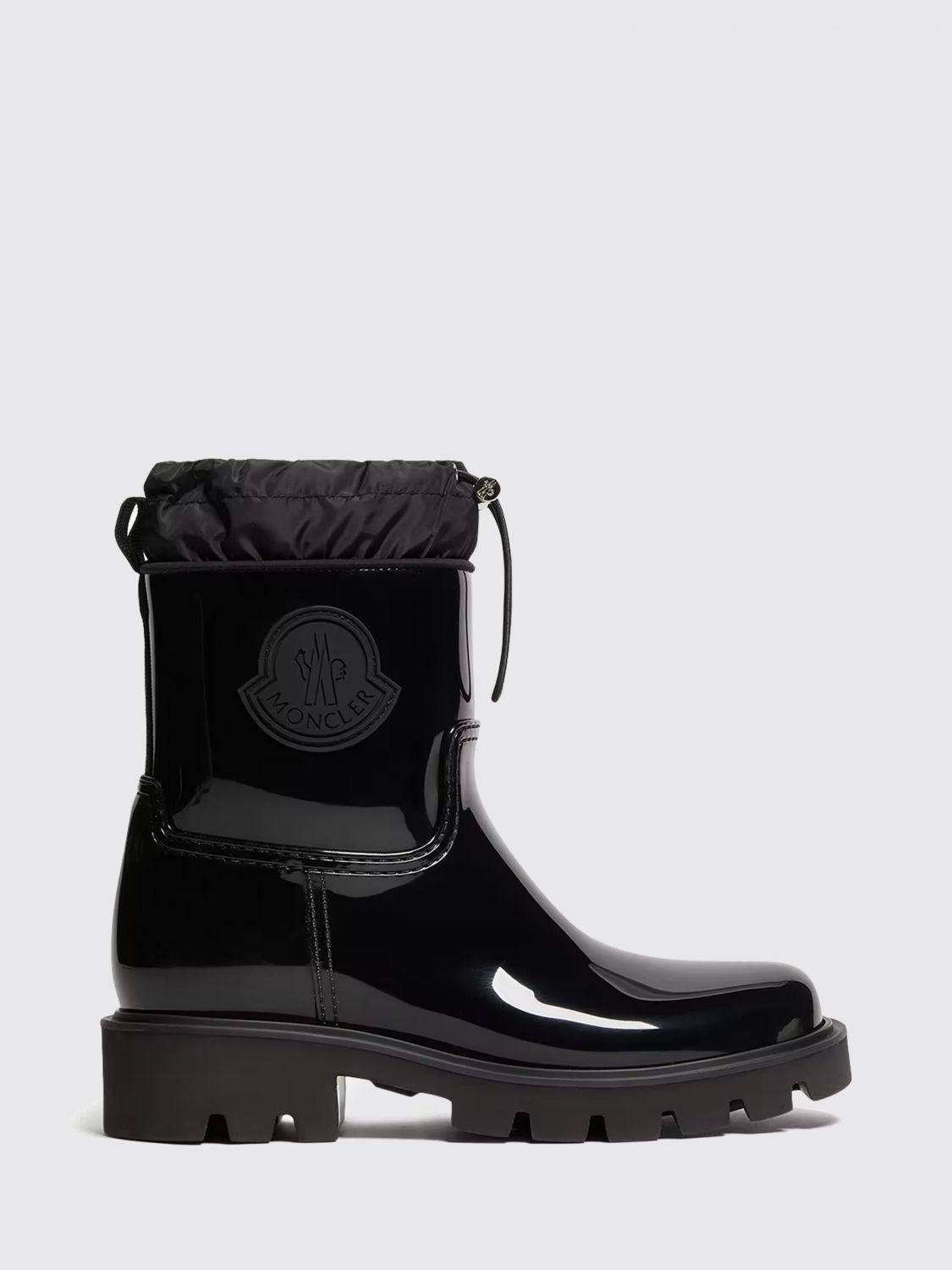 Moncler Moncler Flat Ankle Boot Woman Black Size US 9 / IT 39 - 1 Preview