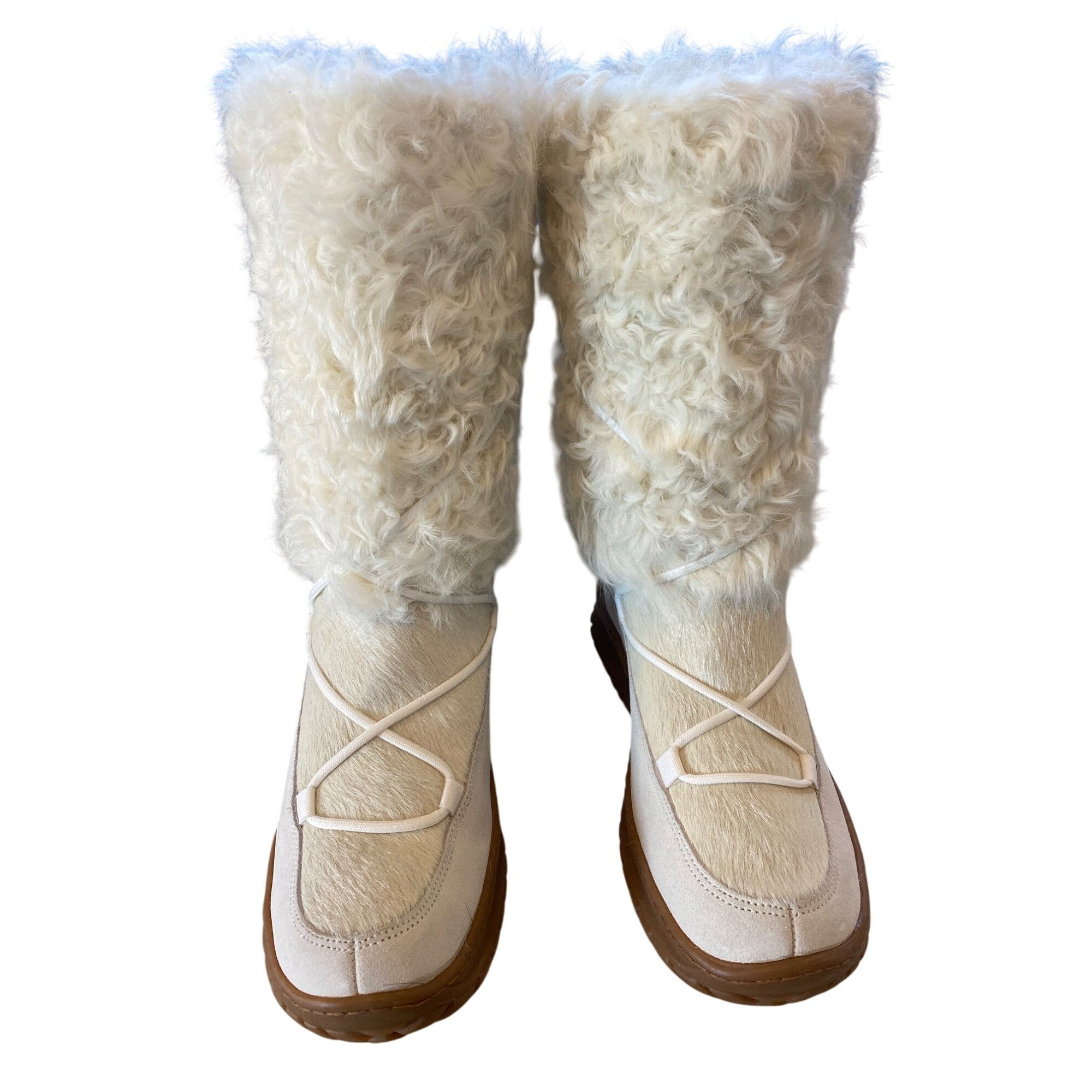 Pajar NWT PAJAR Italian Handcrafted Fur Ski Snow Boots 40 Off Whit Size US 10 / IT 40 - 11 Thumbnail