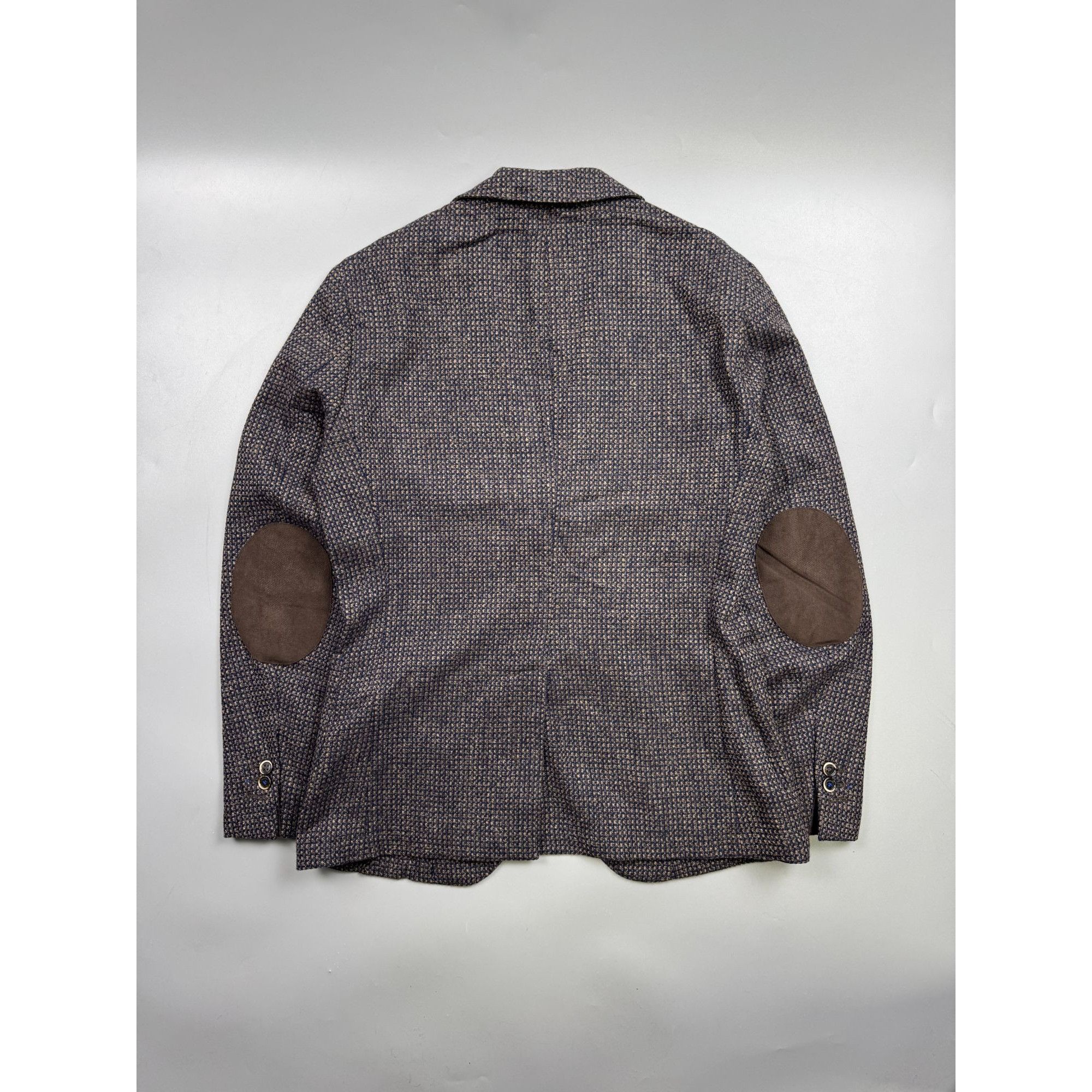 Paoloni Paoloni Wool Cotton Cashmere Blend Knitted Blazer (Y1246) Size 40R - 9 Thumbnail