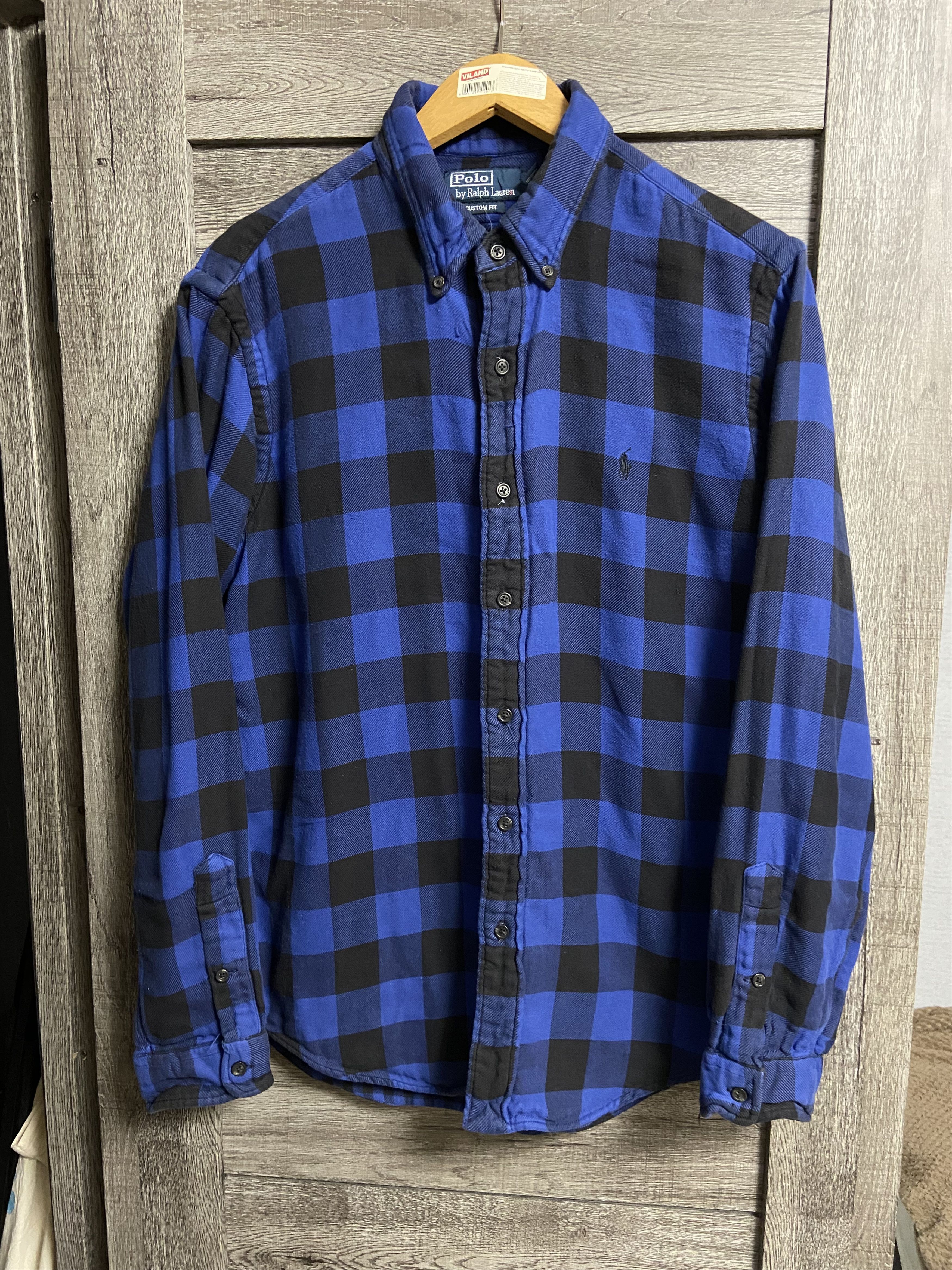 Polo Ralph Lauren Polo Ralph Lauren HEAVYWEIGHT Flannel Shirt Buffalo Size US L / EU 52-54 / 3 - 1 Thumbnail