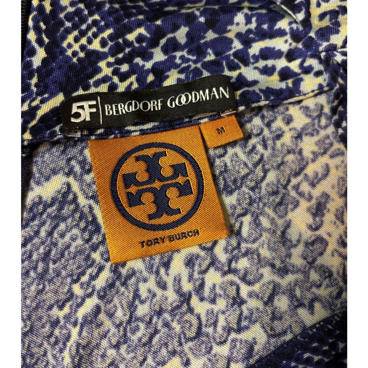 Tory Burch Tory Burch Silk Snakeskin Print Dress Size M Size M / US 6-8 / IT 42-44 - 3 Thumbnail